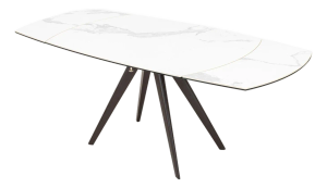 Italian "Vortice" Extendable Rotating Table