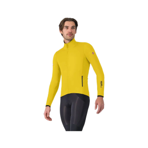 Castelli Alpha 150 Jacket Mango Mojito Black M