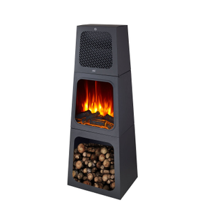 Neo Electric Heater Pyramid Fireplace Free Standing