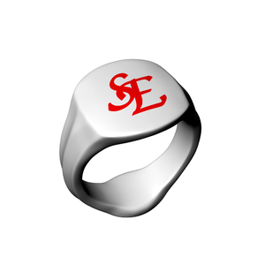 Engraving - Signet Top Overlapping - 3