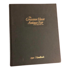 Vintage 1990 the Grosvenor House Antiques Fair Handbook—Hardcover