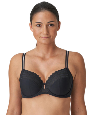 Prima Donna Twist East End Full Cup Bra - Charcoal