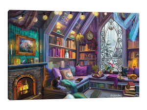 Cozy Winter Book Nook
