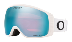 Oakley Flight Tracker M Prescription Ski Goggles - Matte White, Oakley Snow Prizm Sapphire Iridium
