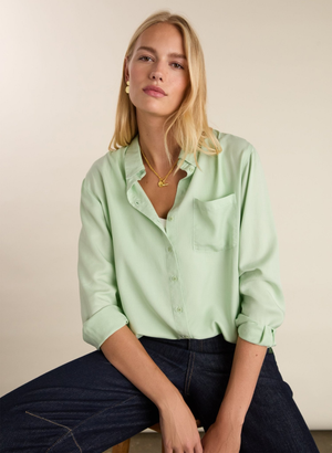 Martyna Relaxed Shirt - UK 12 | EU 38 | US 08 / Pistachio