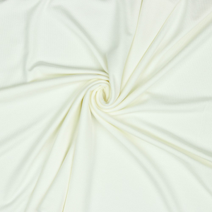 Tissu jersey tencel modal - Blanc cassé