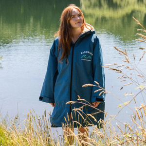 Bleubird Nordic Adults Waterproof Changing Robe - S/M / Marine