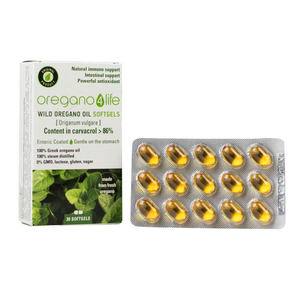 Wild Oregano Oil (Oregano4Life) 30 Soft Gel Capsules 