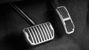VPLYS0470 - Range Rover Velar Pedal Covers in Stainless Steel - Comes as Two Piece Kit - Genuine Land Rover