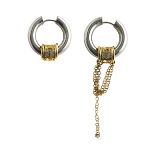 Afterglow Earrings – Mixed Metals & Cubic Zirconia (one size)