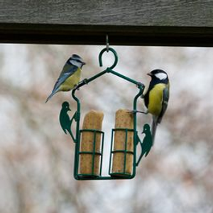 Metal Suet Logs Bird Feeder