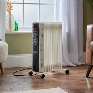ECOSO Luan - White 2000W Electric Portable Oil Filled Radiator
