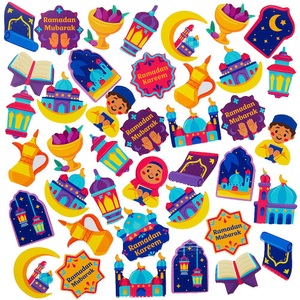 Ramadan-schuimstickers