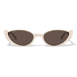 Monaco Amor Cream Cat Eye Sunglasses (one size)