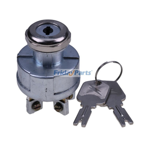 Ignition Switch With 2 Keys for Mitsubishi 4G64 Doosan Daewoo Forklift G15S-75 G18S-A6 G20E-3 G20S-3-99 G30P-3-GR G32P-3-F4 GC18SC-2 GC20P-3 GC32E-3