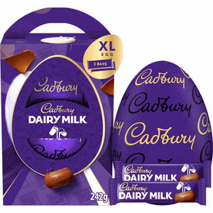 Cadbury Dairy Milk Large Chocolate Easter Egg XL 242g