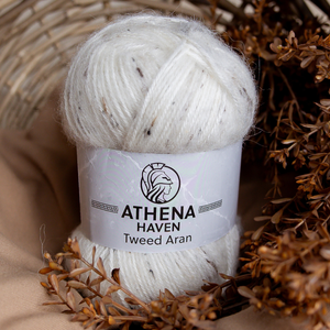 Athena Haven Tweed Aran - Linen (004)