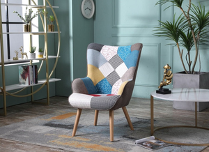 Taylor Occasional Chair – Original Patchwork High-Back Design