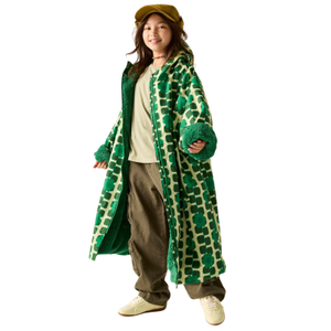Regatta Kids Orla Kiely Changing Robe - 9 - 13 Yrs / Giant Square Flower Green
