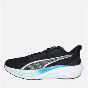Puma Mens Darter Pro Profoam Neutral Running Trainers Black/Silver/Blue