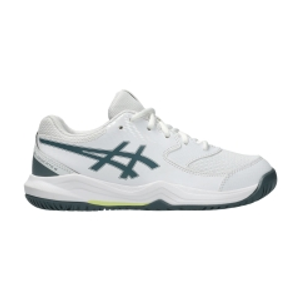 ASICS Gel Dedicate 8 GS Bambini - White/Ironclad