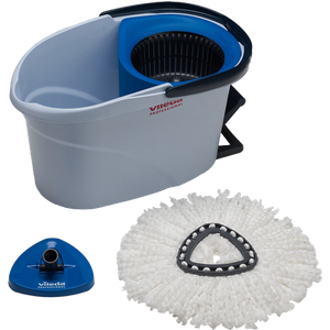 Vileda Ultraspin Mop Starter Kit Blue 29.3 x 48.6 x 29.6 cm 152910 3 Pieces