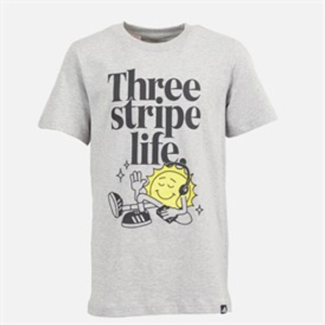 adidas Junior Boys Positivity Table T-Shirt Medium Grey Heather
