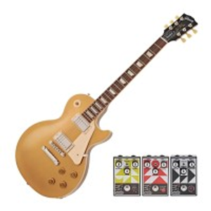 Gibson Les Paul Standard 50s, Gold Top w/ 3 Free Maestro Pedals