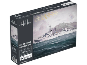 Heller 81093 Escorteurs Rapides E 50 Twin Set 1:400 Model Kit
