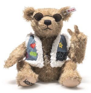 Steiff Rocks! Woodstock Teddy Bear by Steiff - 32cm