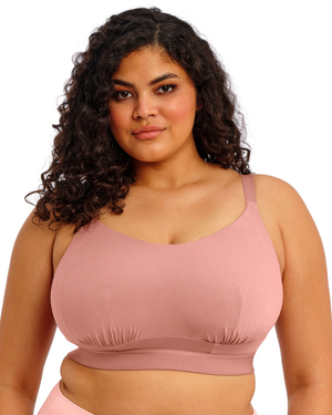 Elomi Downtime Bralette - Ash Rose