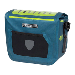Ortlieb E-GLOW handlebar bag for e-bikes Petrol