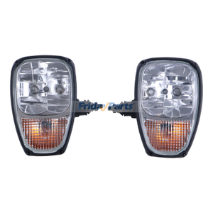 Left & Right Headlamps 17286451 17286452 for Volvo L110H L120H L180H L220H L60H