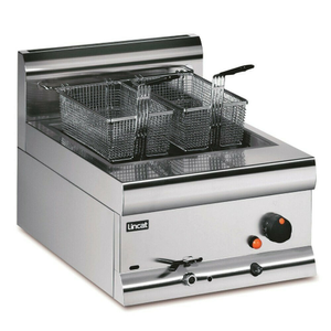 Lincat Single Tank Twin Basket Table Top LPG Fryer DF4 - LPG