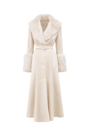 Elara Coat - Cream (XS)