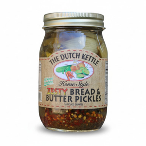 Dutch Kettle Amish Home Style Zesty Bread and Butter Pickles
