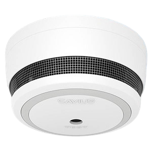 Cavius CV2106 Optical Smoke Alarm Battery Powered With RF Interconnection, Wireless Functionality & 10 Year Rechargeable Lithium Battery