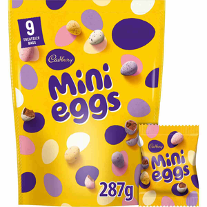 Cadbury Mini Eggs Chocolate Pouch 287g
