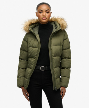 Fuji Belted Puffer Jacket