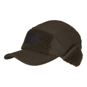 Teddy Fold Down Cap - Pine Green