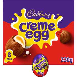 Cadbury Creme Egg 8 Pack Box 320g