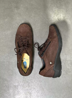 Stella - brown oiled nubuck - Brown, 36