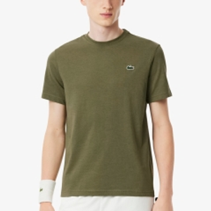 Lacoste Ultra Dry Printed Logo Maglietta - Olive