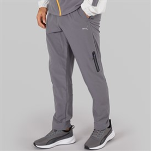 Puma Mens Train All Day Tech Woven Training Pants Grey/Purple