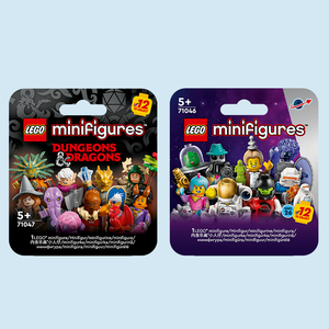 LEGO Dungeons & Dragons Minifigure (71047) & LEGO Space Minifigure