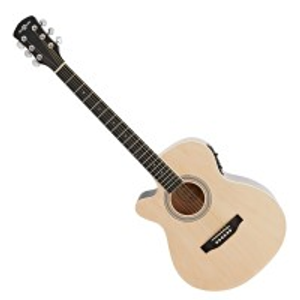 Guitarra Electroacústica Zurda con Cutaway Gear4music