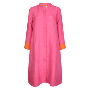 Super Mix Coat Dress - Peony Pink (L)