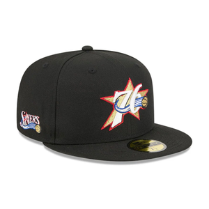Philadelphia 76ers NBA Classic Black 59FIFTY Fitted Cap