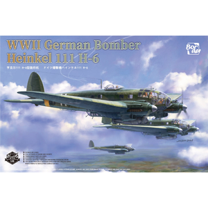 Border Model BF-018 Heinkel He 111 H-6 w/Interior 1:35 Model Kit