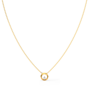 Kindred Gold Plated 925 Silver Diamond Necklace